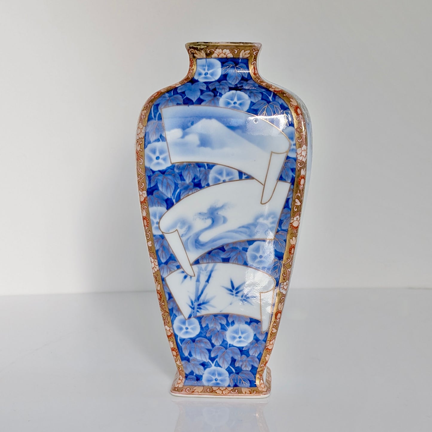 A Meiji Period Japanese Koransha Porcelain Vase