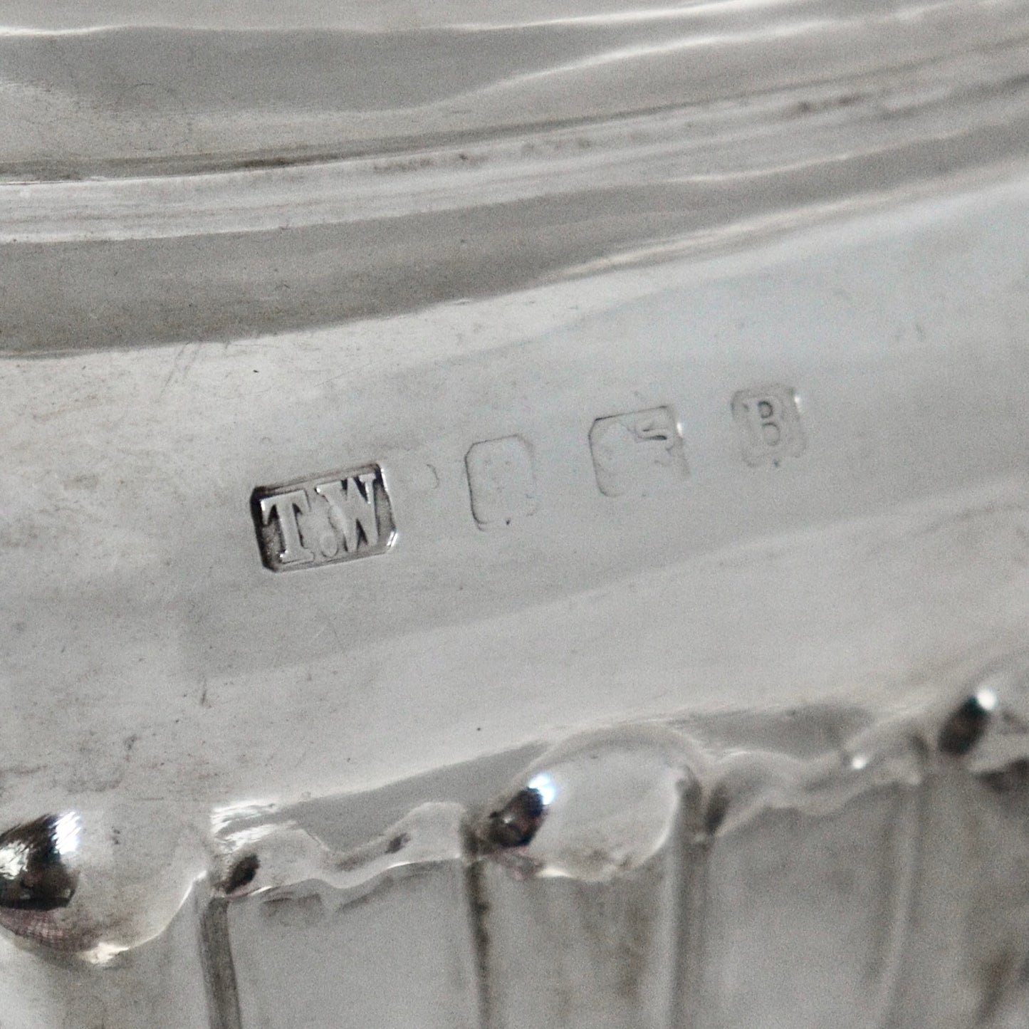 c1926 Birmingham Sterling Silver Three-Piece Tea Service