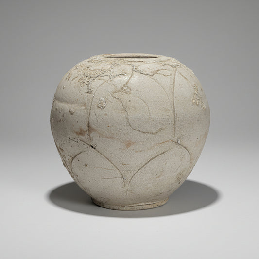A Chinese Yue Ware Lotus Jar, from Cirebon Shipwreck, Five Dynasties Period