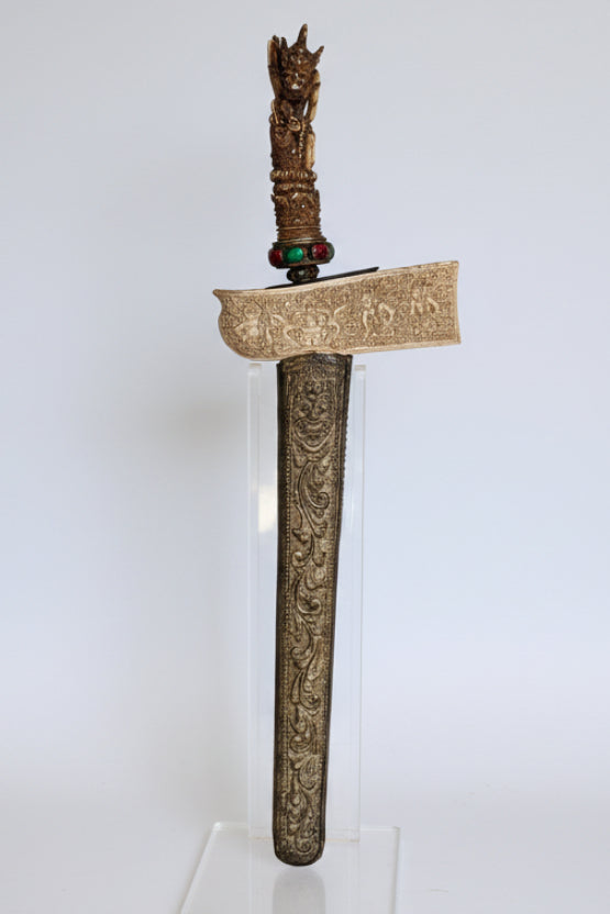 A 19th Century Jewelled Indonesian Kris Dagger