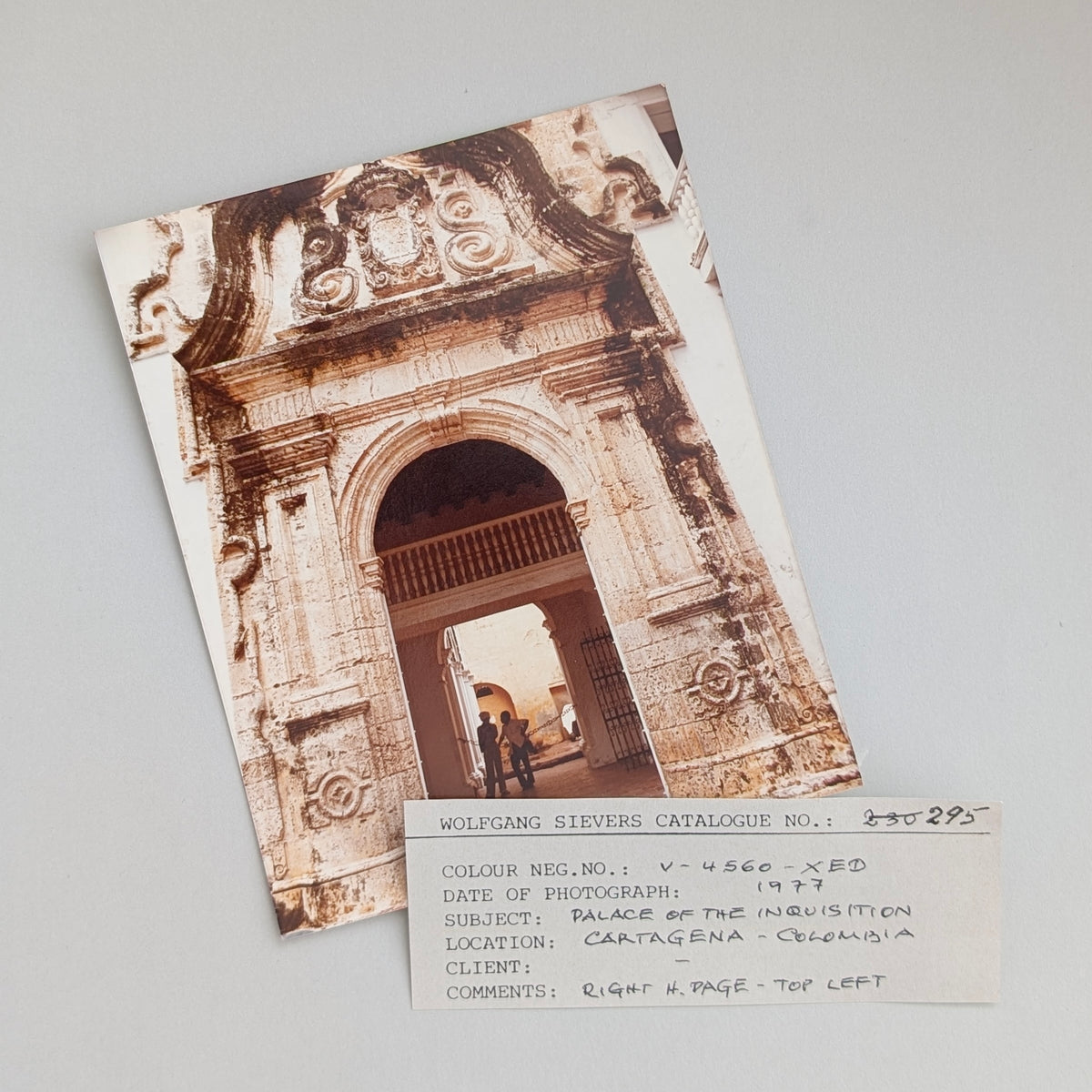 4 Original Photographs of Colombia by Wolfgang Sievers, 1977