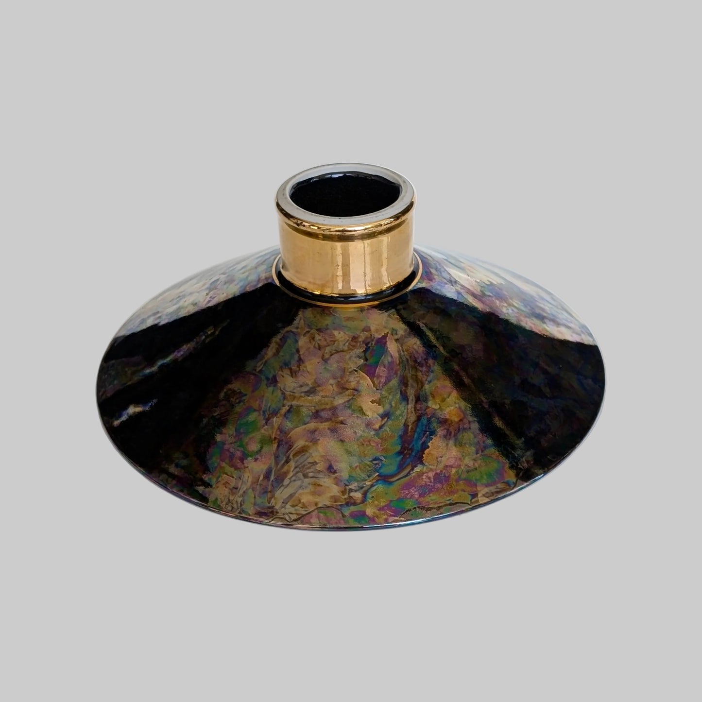 An Andrew Gibson Australian Studio Pottery Pedestal Bowl