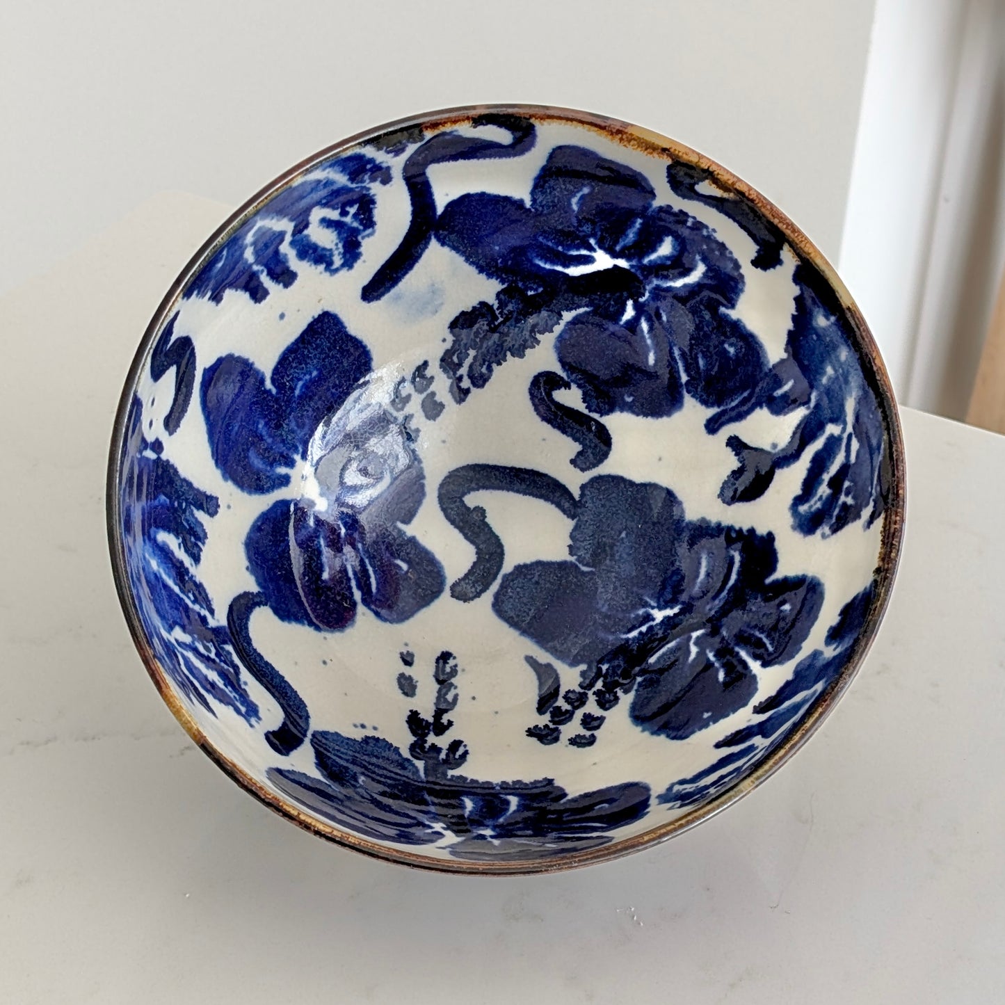 A Michael Pugh "Flower" Pottery Bowl