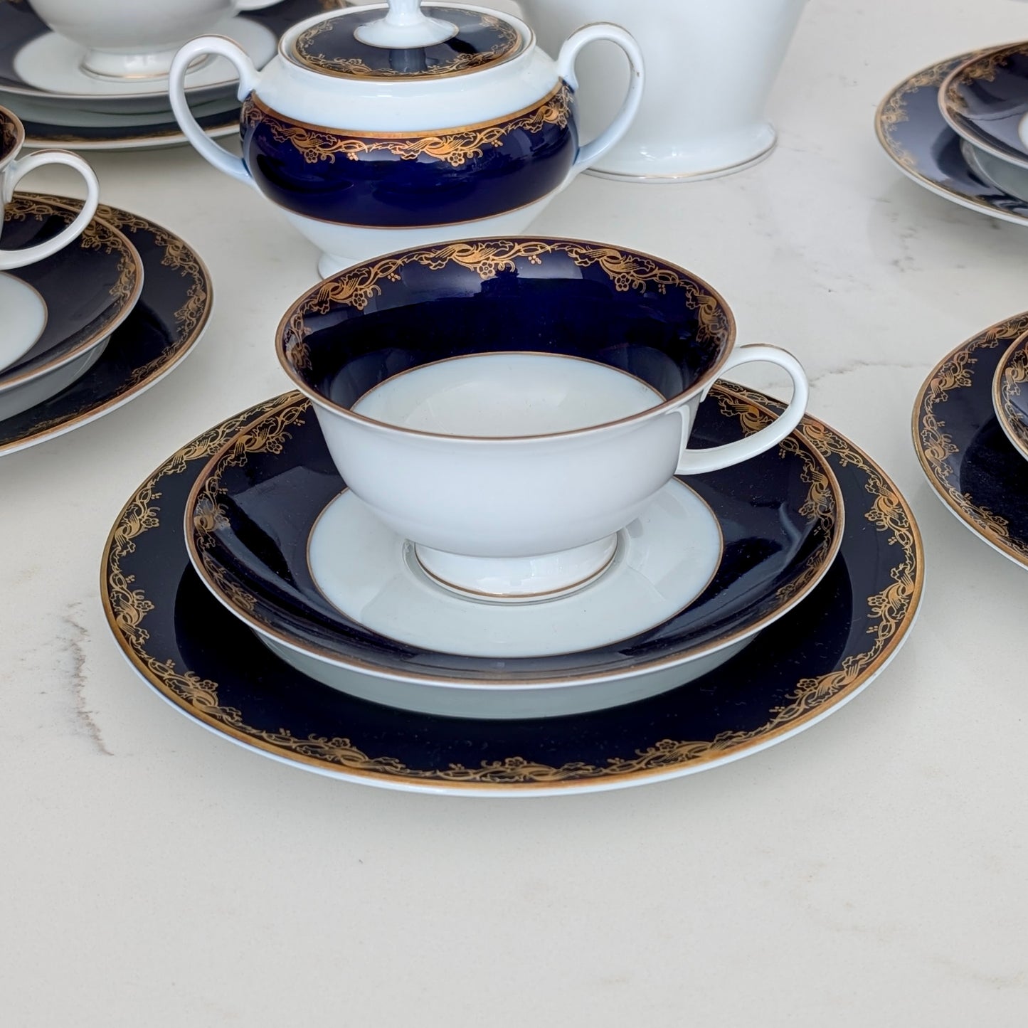 Rosenthal "Frederick The Great" Porcelain Tea Set