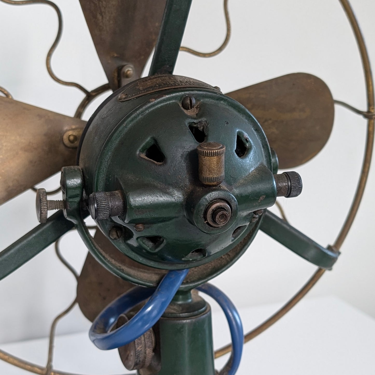 Ercole Marelli 'New Era' Table Fan, c1920