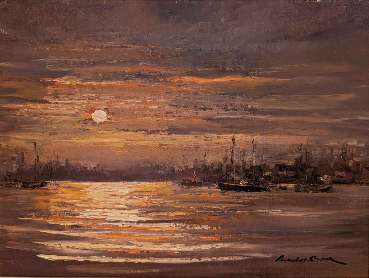 Charles Bock 'The Late Hour', Oil