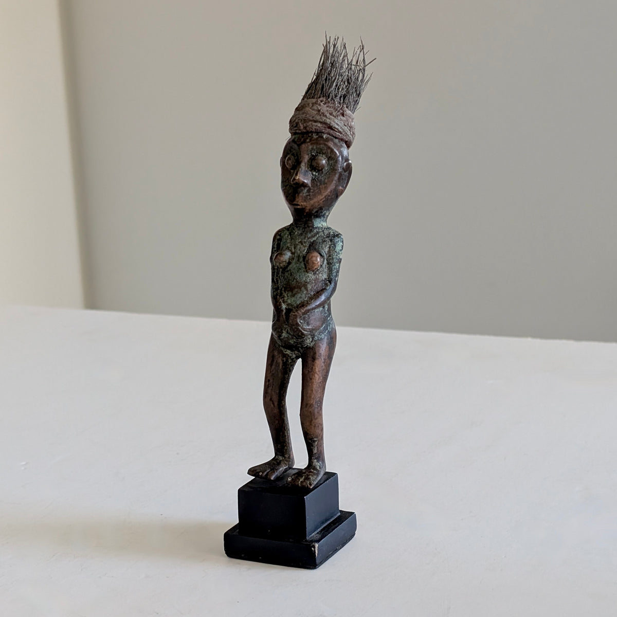 A Bronze Figure from the Batak People, Indonesia, 20th Century
