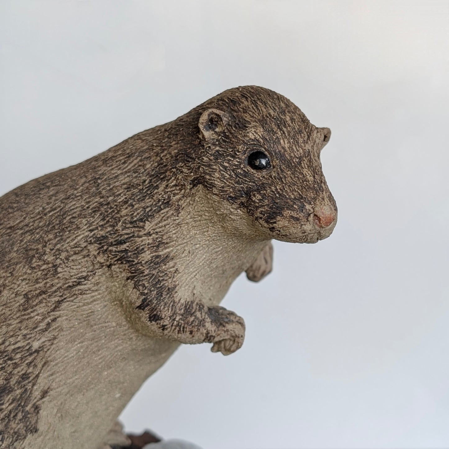 An Australian Pottery 'Rakali' Sculpture by Heather Ellis