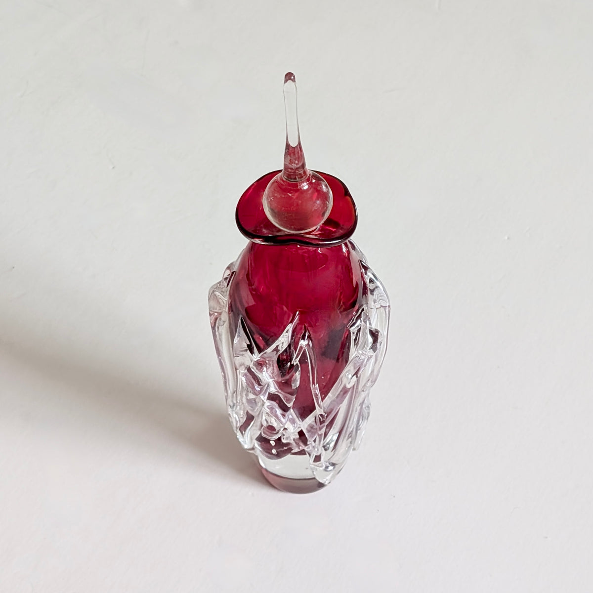 A Blown-Glass Perfume Bottle