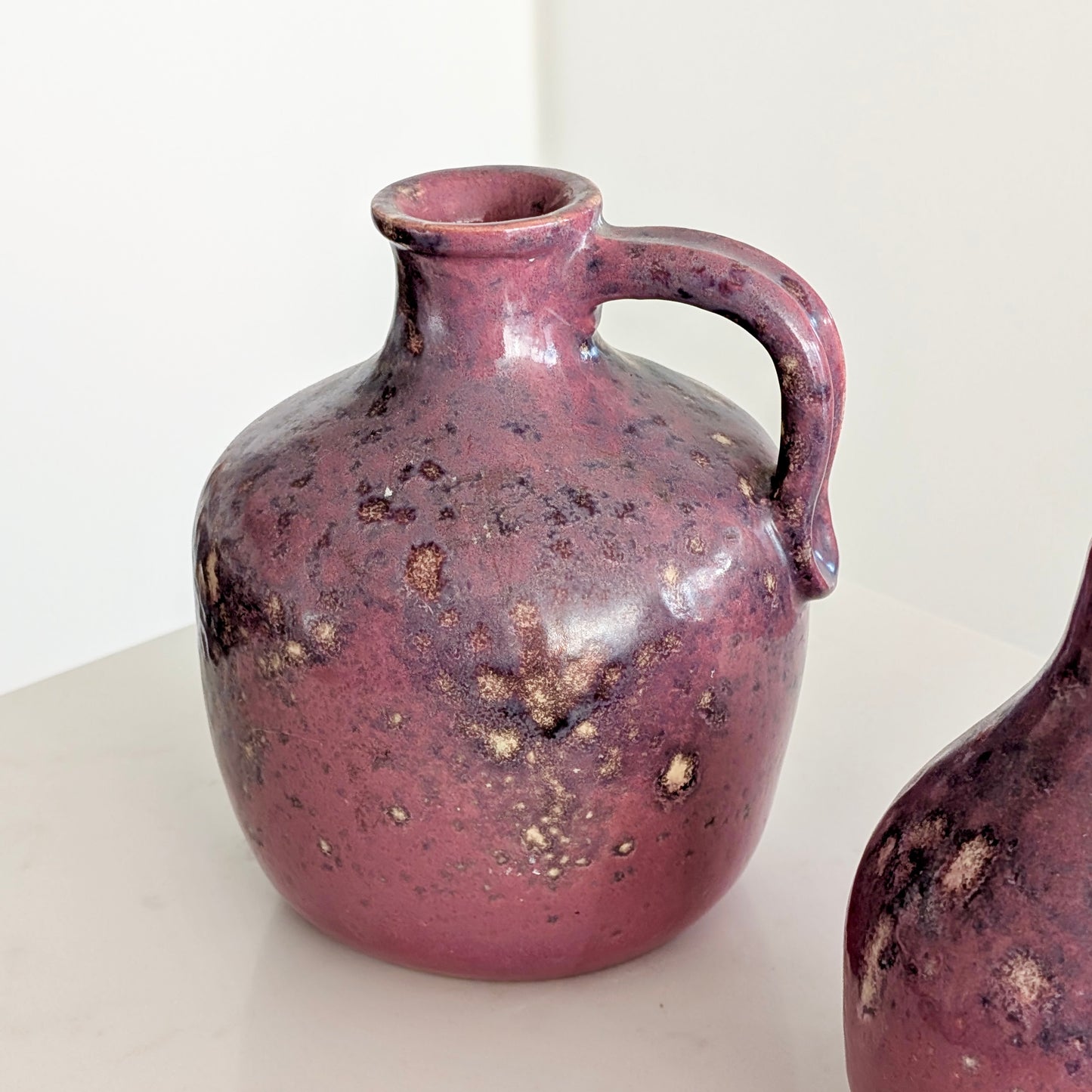 Sadie Kennedy Australian Pottery Jug & Vase, c1940's