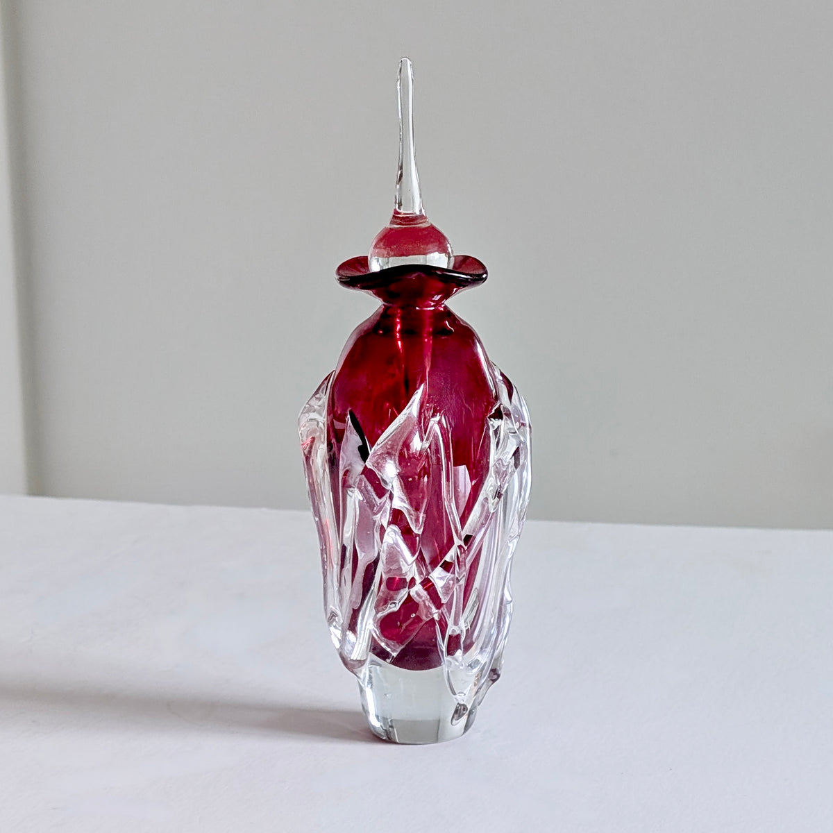 A Blown-Glass Perfume Bottle