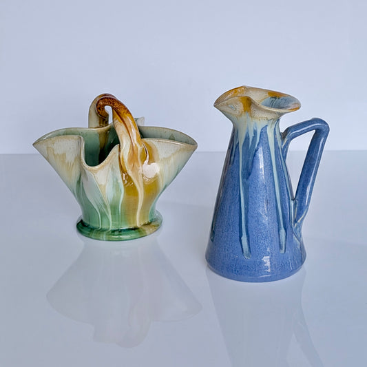 Remued Pottery Jug & Basket