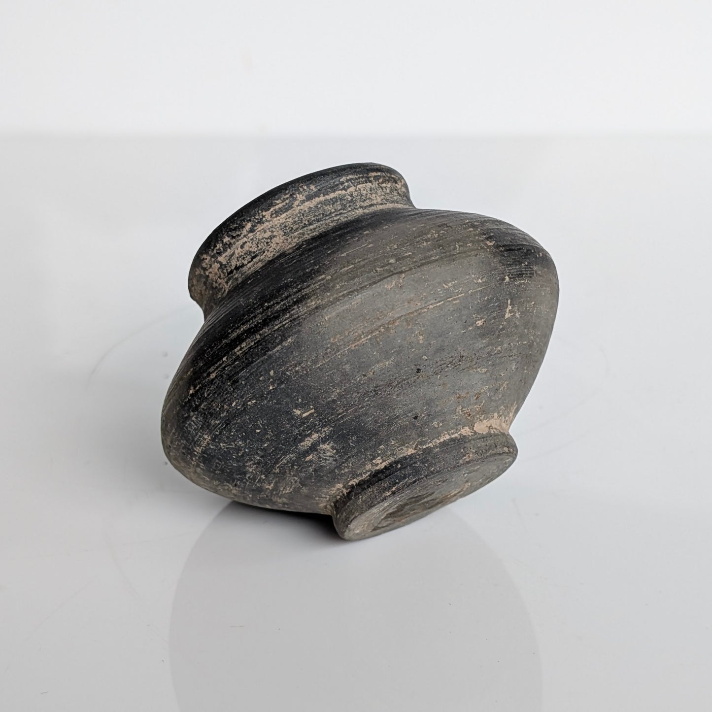 An Ayutthaya Kingdom Blackware Jar, Thailand, 16th - 18th Century