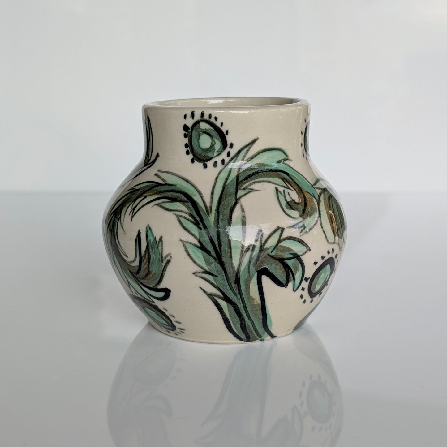 A Signed Australian Pottery Vase