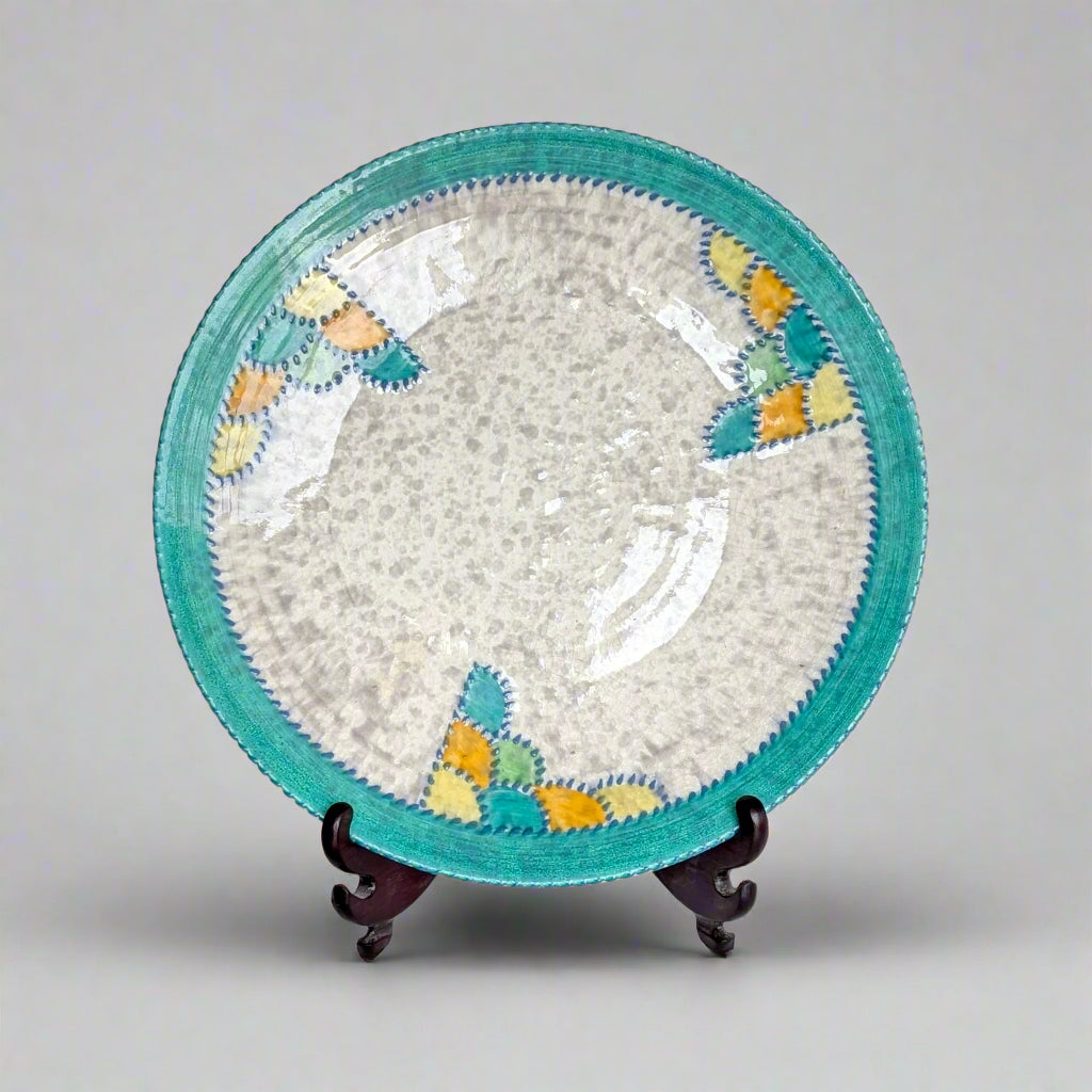 Art Deco Charlotte Rhead Crown Ducal Pottery Charger Plate