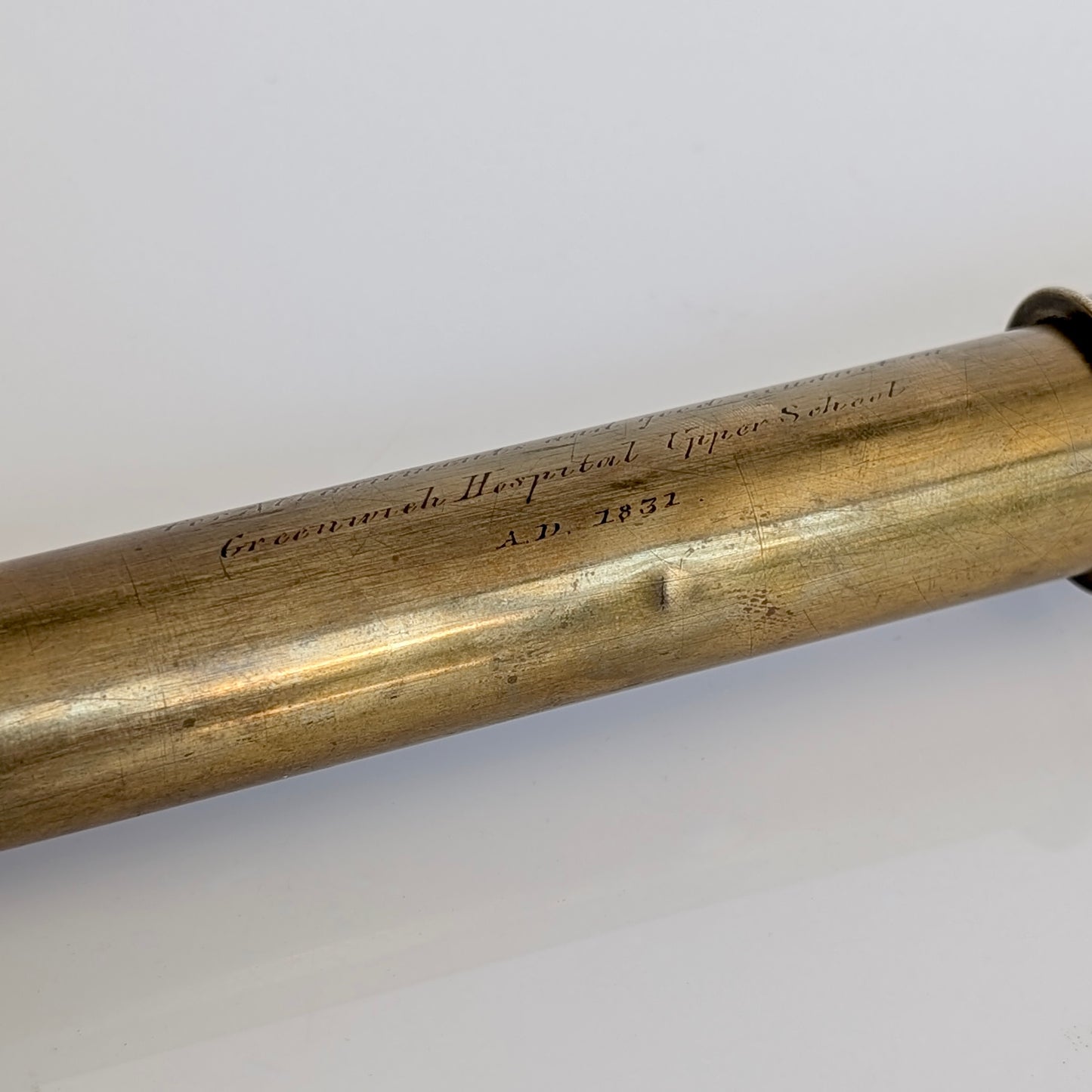 A Georgian Draw Tube Telescope By Spencer, Browning & Rust, c1830's
