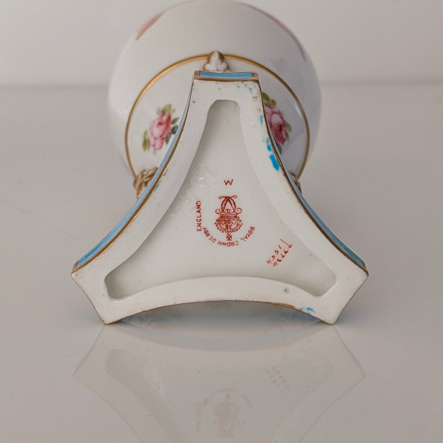 Royal Crown Derby Vases by Charles Harris, c1906