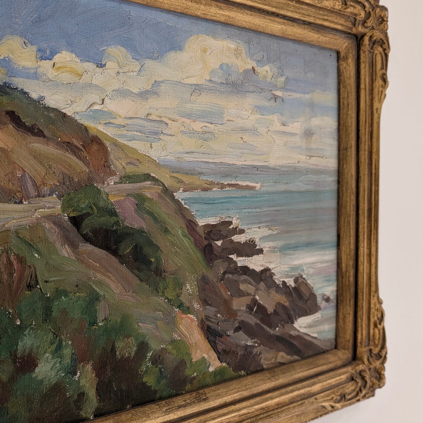 Arnold Holst "The Great Ocean Road" Oil, c1940