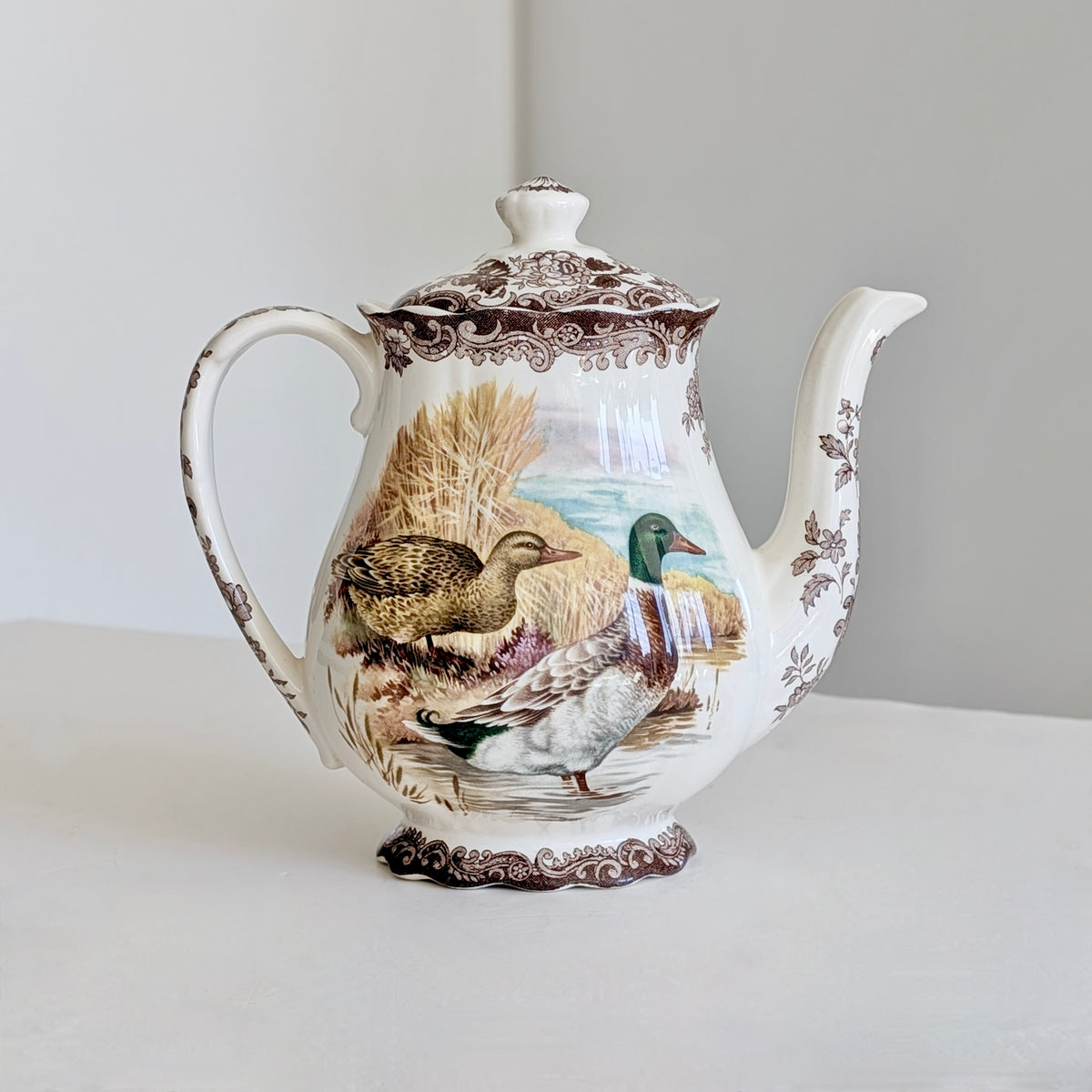 A Palissy England "Game Series" Coffee Pot