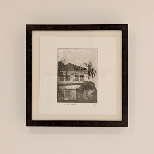 Kylie Blackley (Australia) 'The Melba Conservatorium', Etching