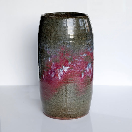 A Signed Australian Earthenware Vase