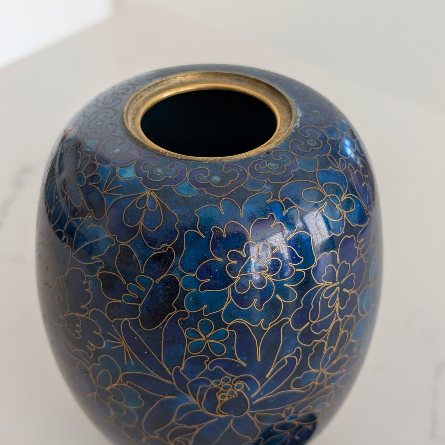 A Chinese Cloisonné Lidded Jar