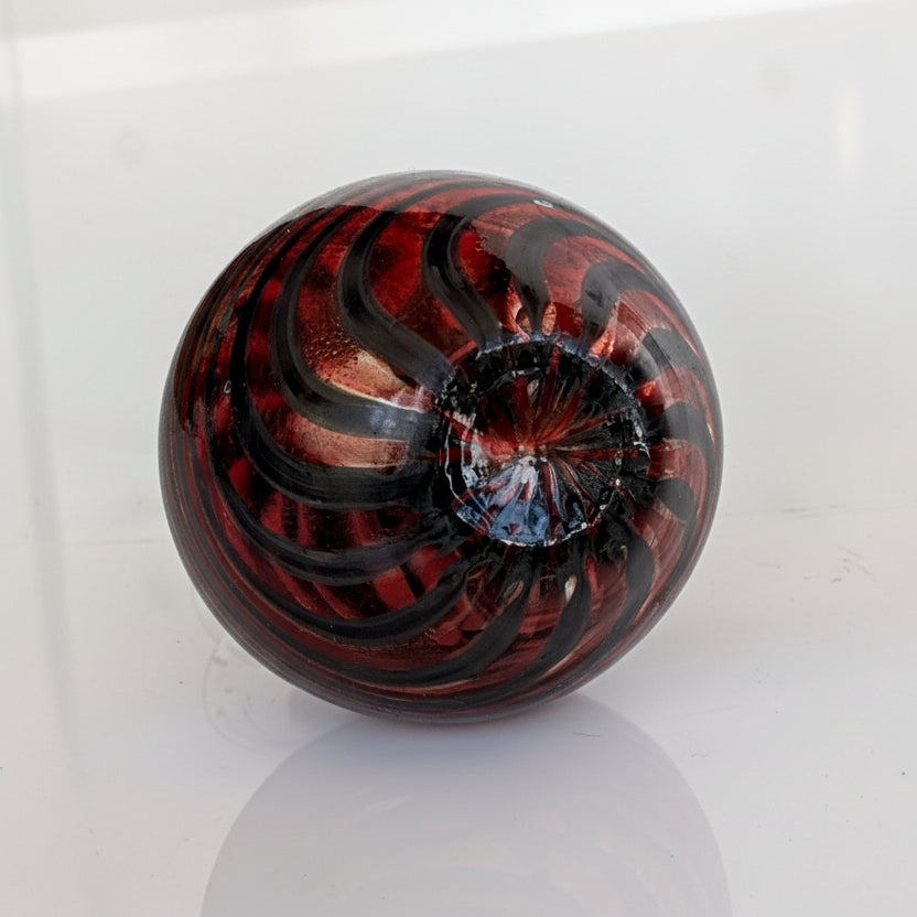 A Handblown Glass Perfume Bottle