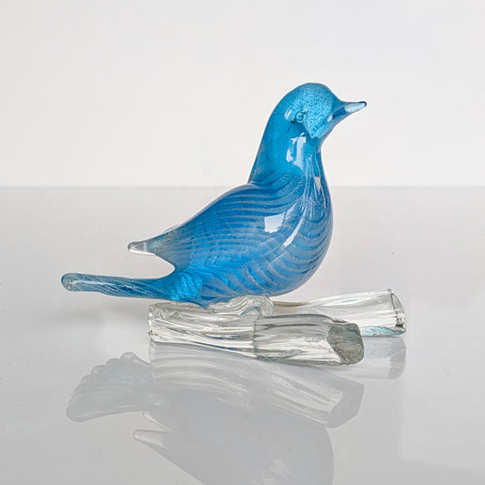 A Murano Glass Bird Sculpture by Formia, c1970
