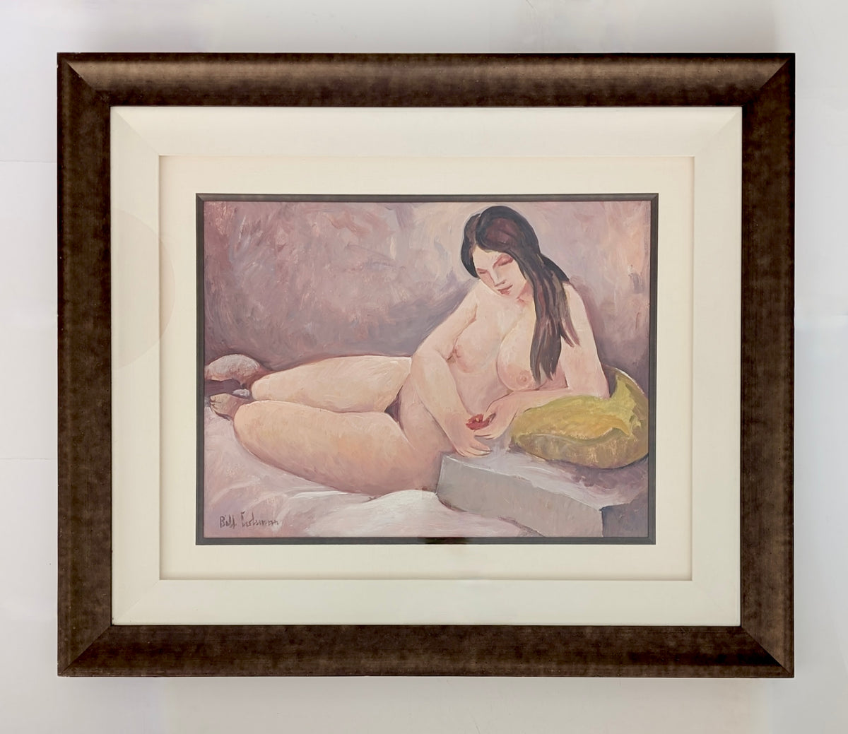 William Bill Coleman "Lady in Nude", Oil (Large)