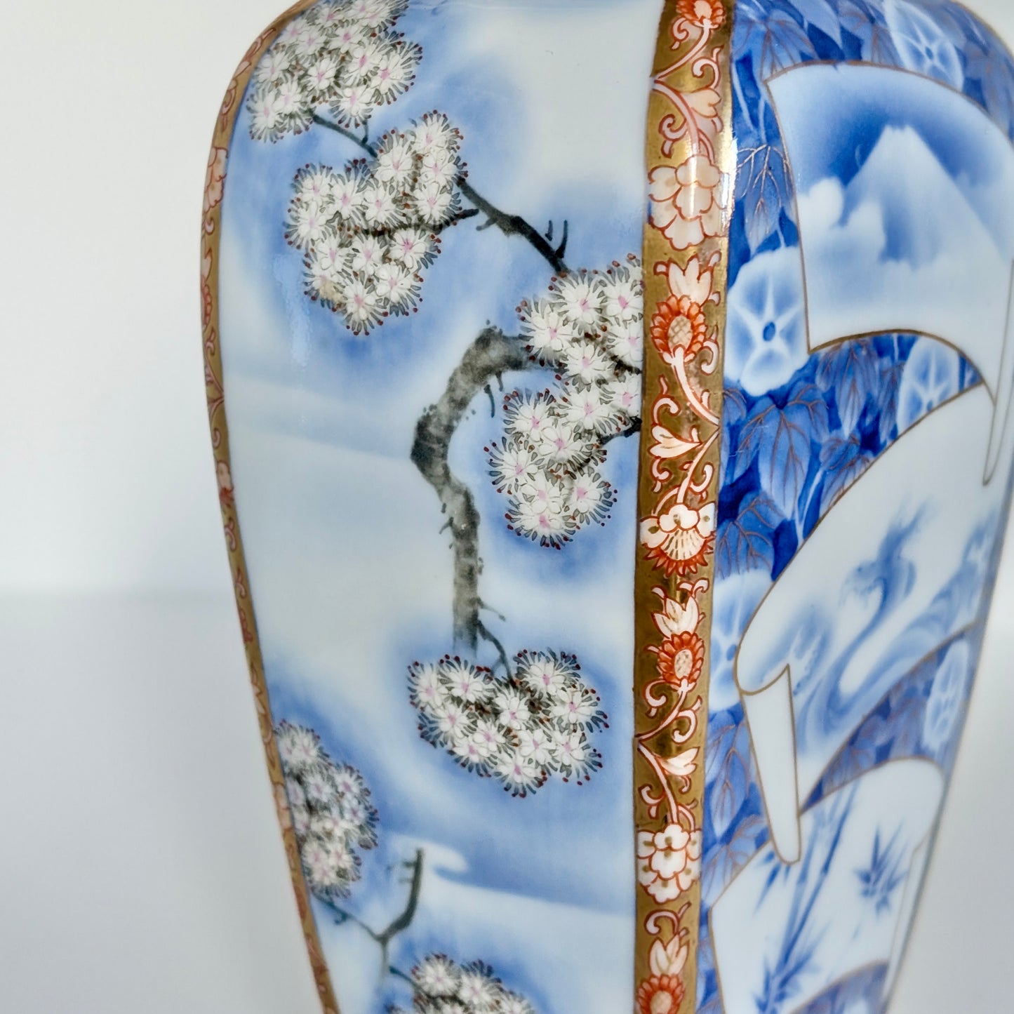A Meiji Period Japanese Koransha Porcelain Vase