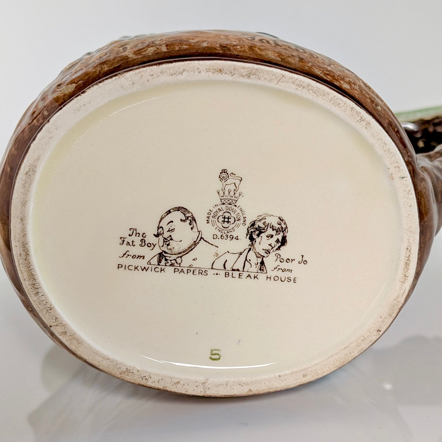 Royal Doulton 'Pickwick Papers - Bleak House' Jug