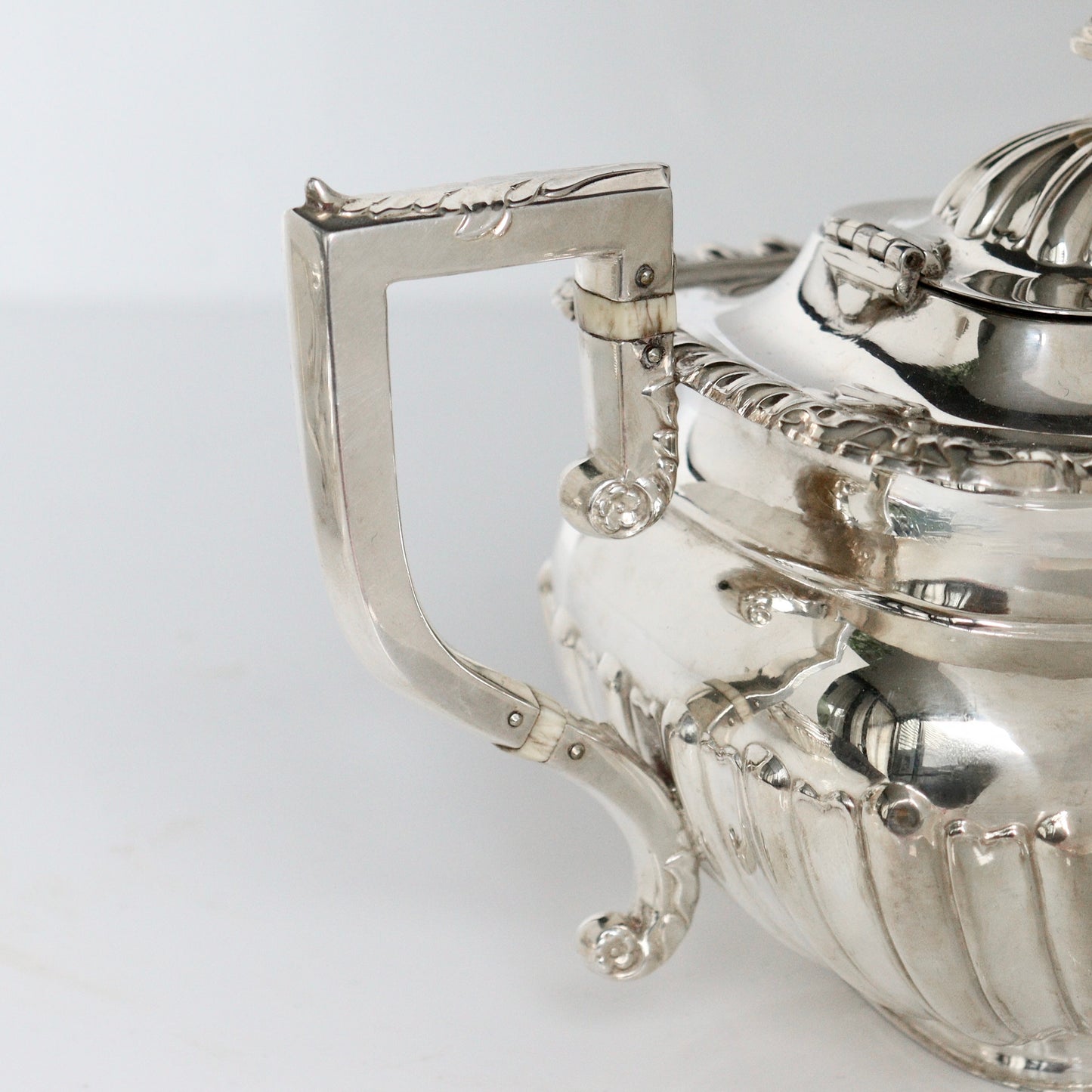 c1926 Birmingham Sterling Silver Three-Piece Tea Service