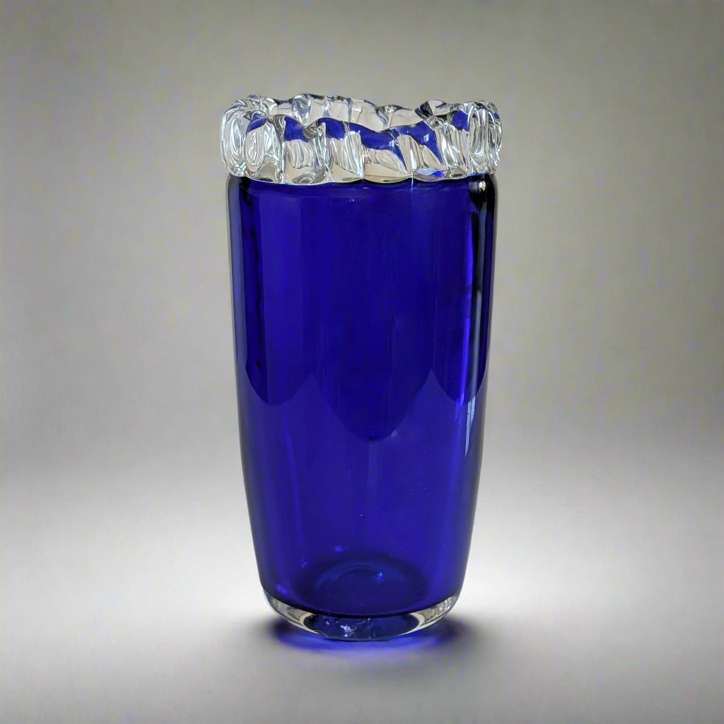 A Pauline Delaney 'Tiara' Studio Glass Vase