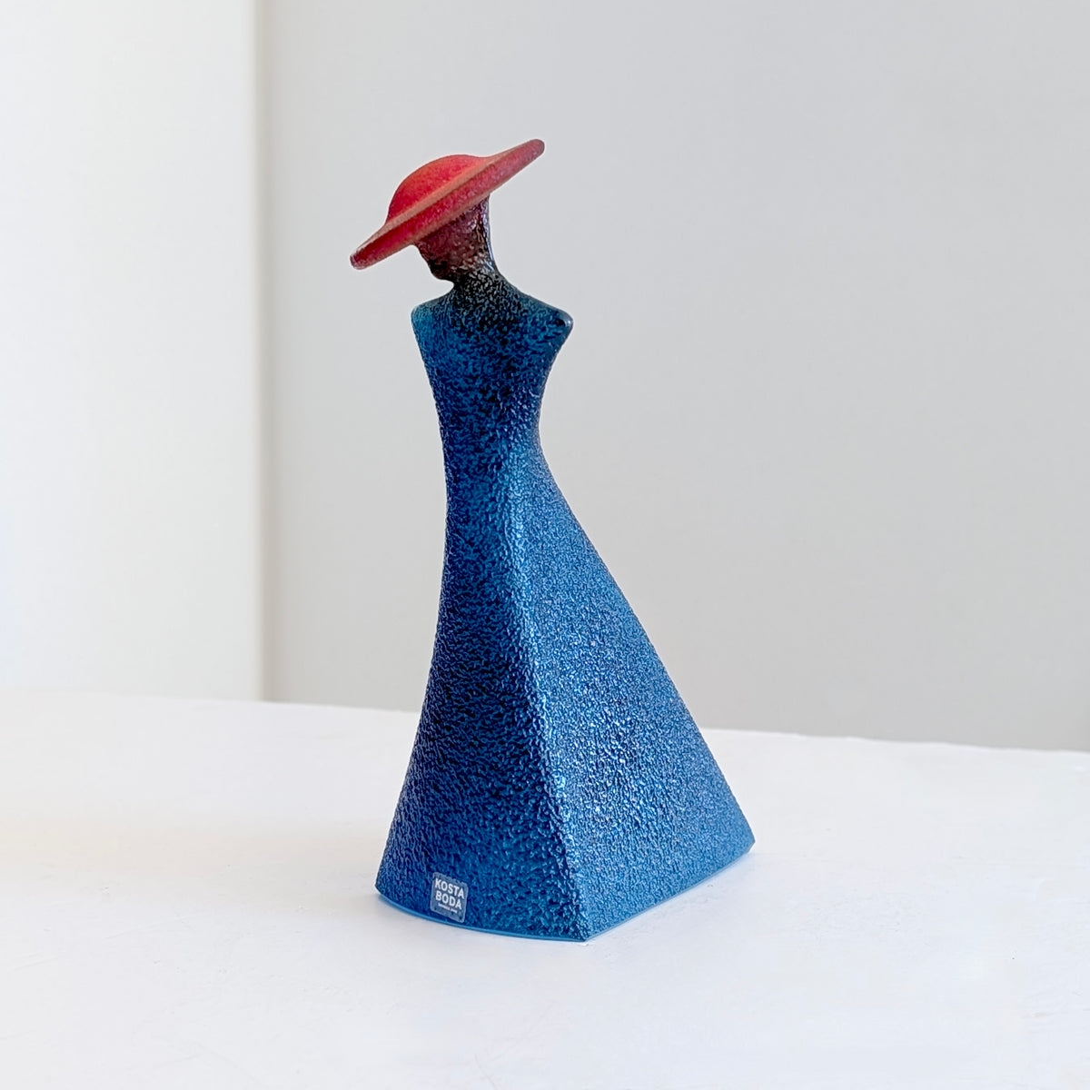Kjell Engman for Kosta Boda, A "Catwalk Series" Glass Sculpture