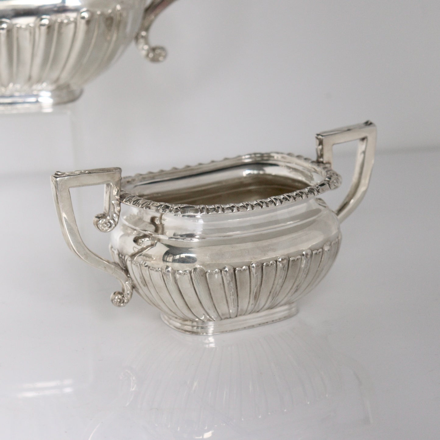 c1926 Birmingham Sterling Silver Three-Piece Tea Service
