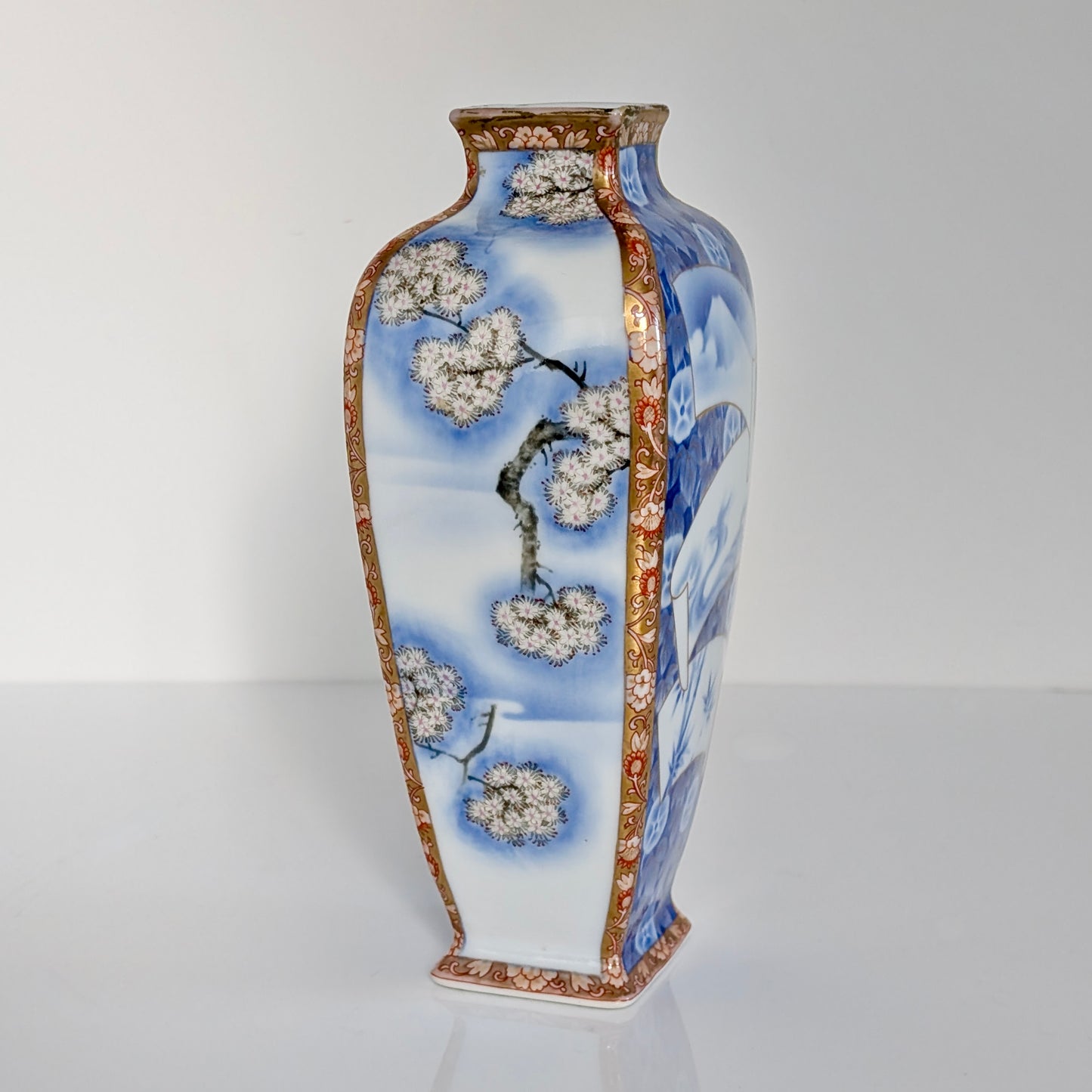 A Meiji Period Japanese Koransha Porcelain Vase