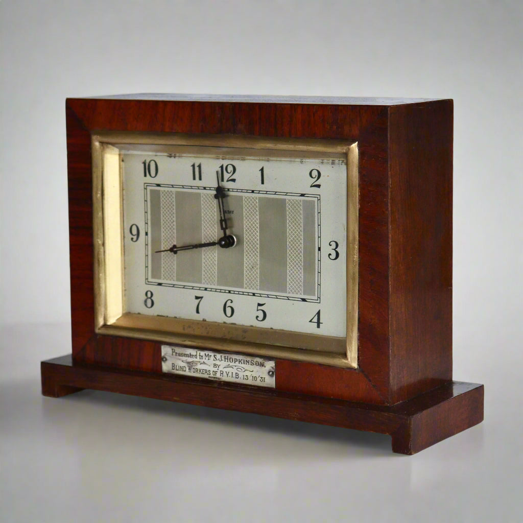 Art Deco 8-Day Mantel Clock