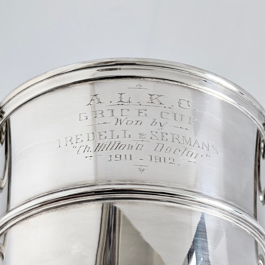 Melbourne Regatta GRICE CUP Trophy, c1911