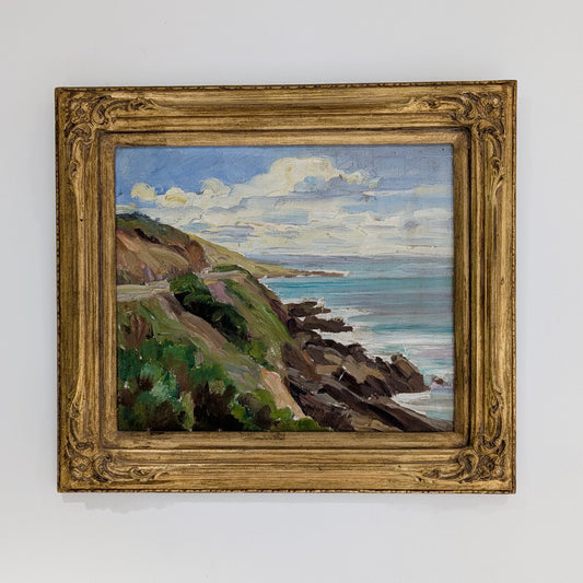 Arnold Holst "The Great Ocean Road" Oil, c1940