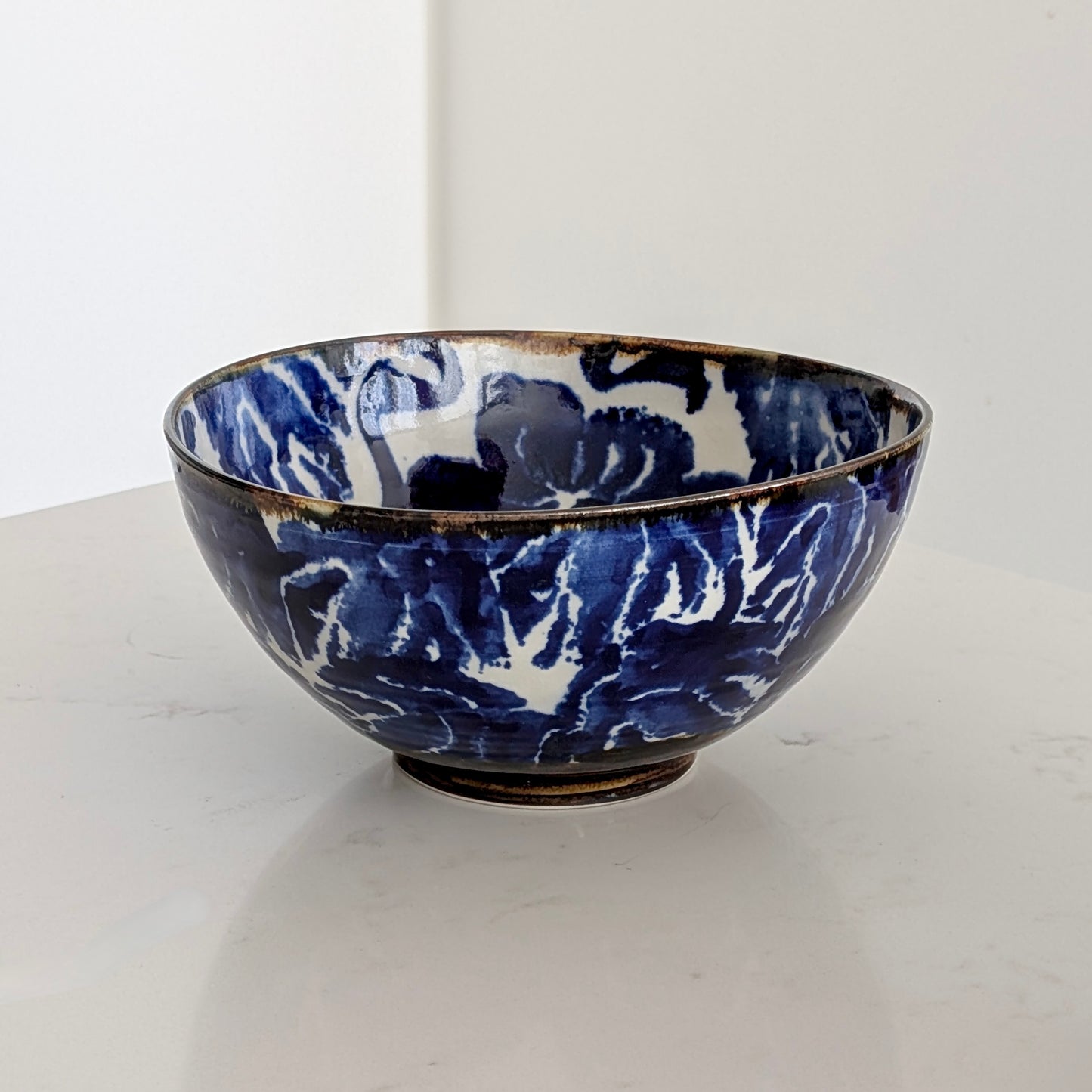 A Michael Pugh "Flower" Pottery Bowl