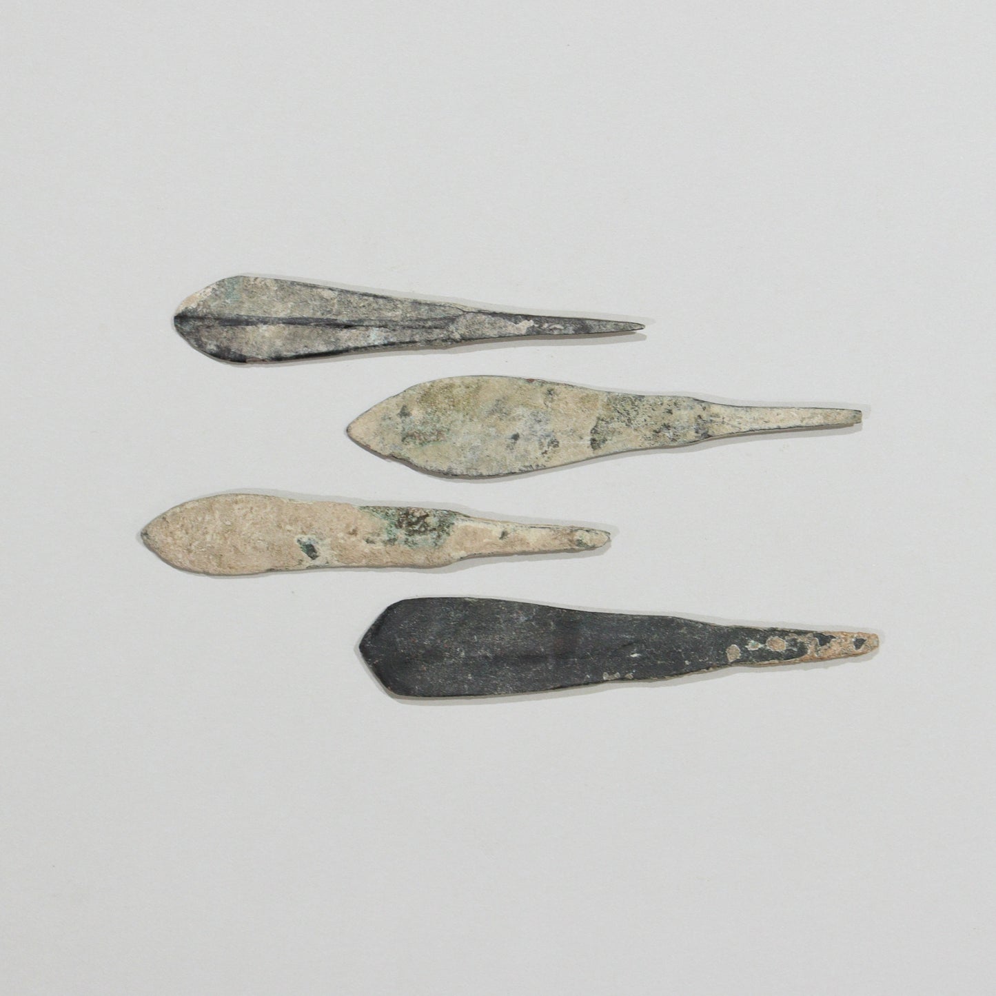 Ancient Persia Luristan Bronze Arrow Heads, circa 1200 - 800 BC