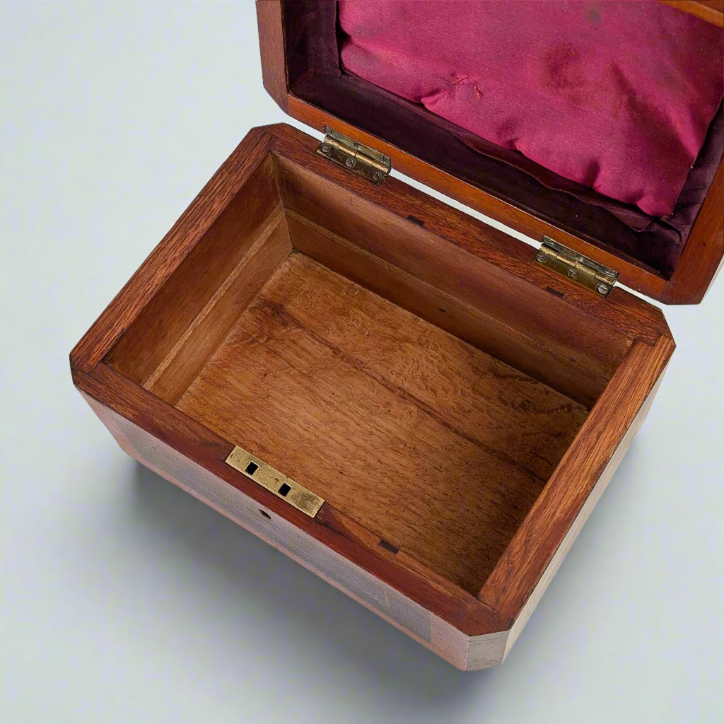 A Victorian Sewing or Storage Box, c1880