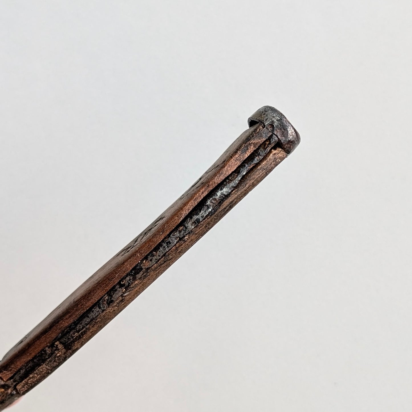 An Iron Scale-Tang Handle Knife, circa 1600