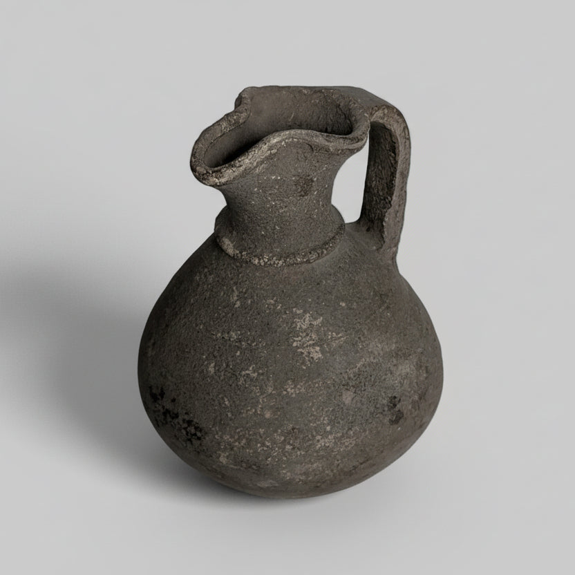 An Ancient Cypriot Black Slipware Jug, circa 1050-900 BC
