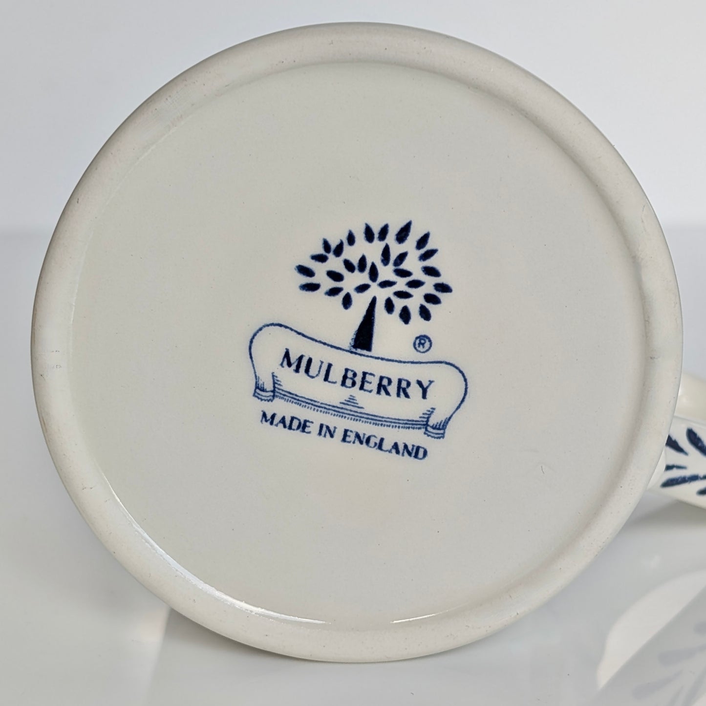 4 'Mulberry' Longton Hall Mugs