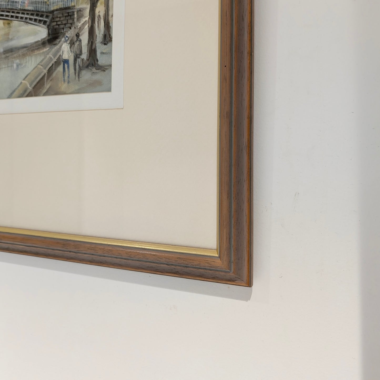 ALAN SARTORI (1936-2007) 'Ha'penny Bridge - Dublin', Oil