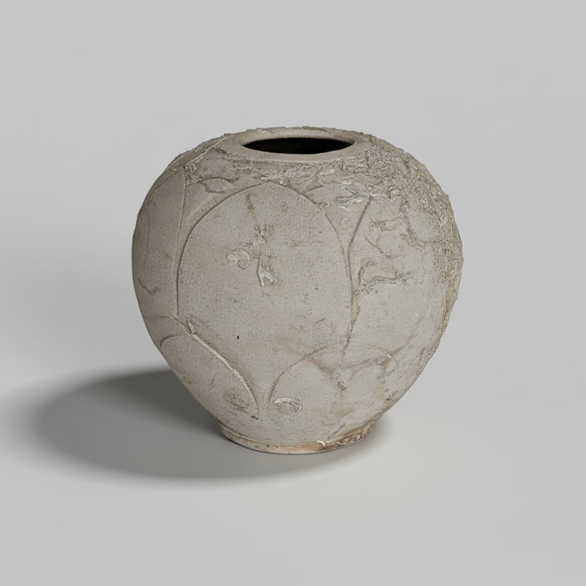 A Chinese Yue Ware Lotus Jar, from Cirebon Shipwreck, Five Dynasties Period
