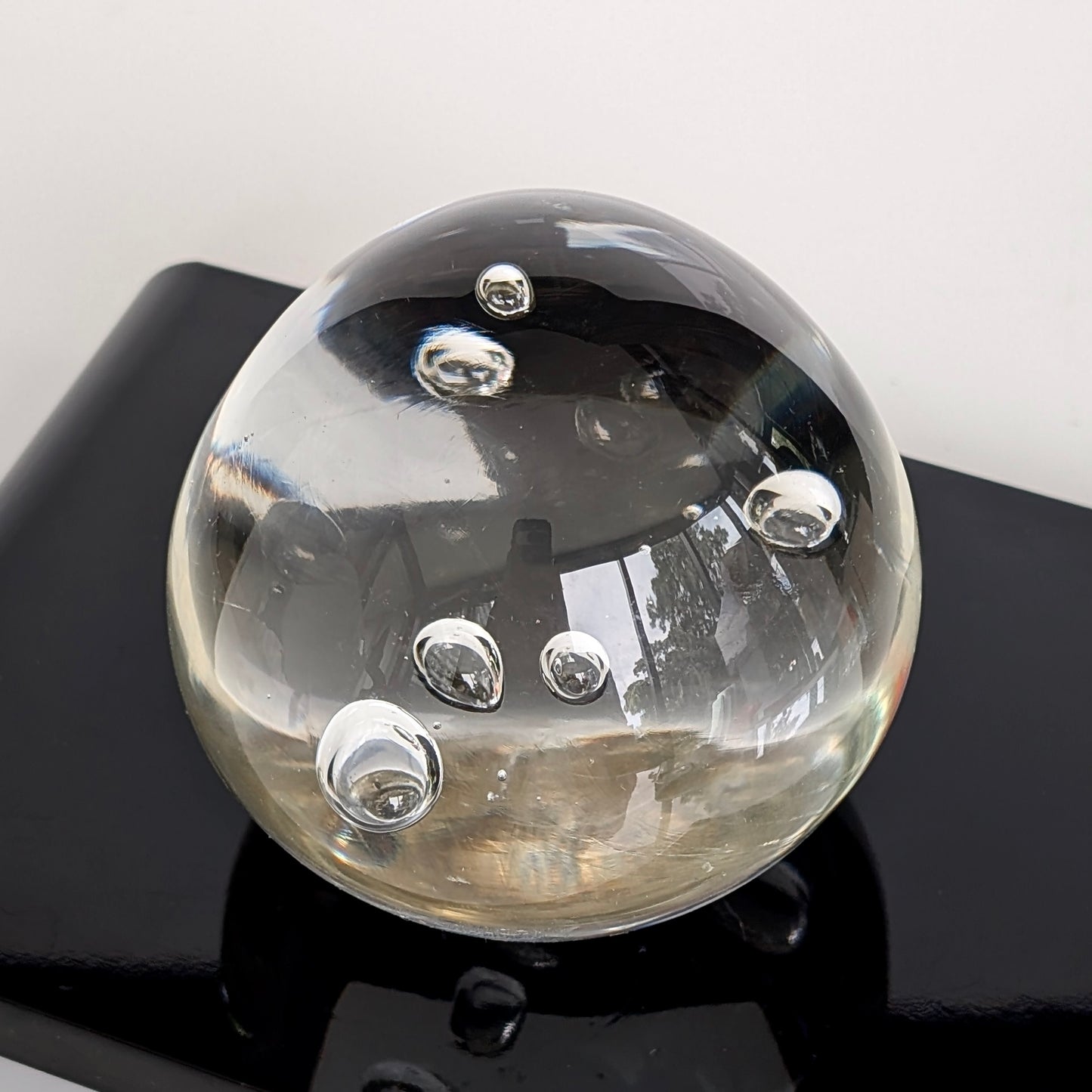 A Victorian Glass Dump Paperweight, c1880