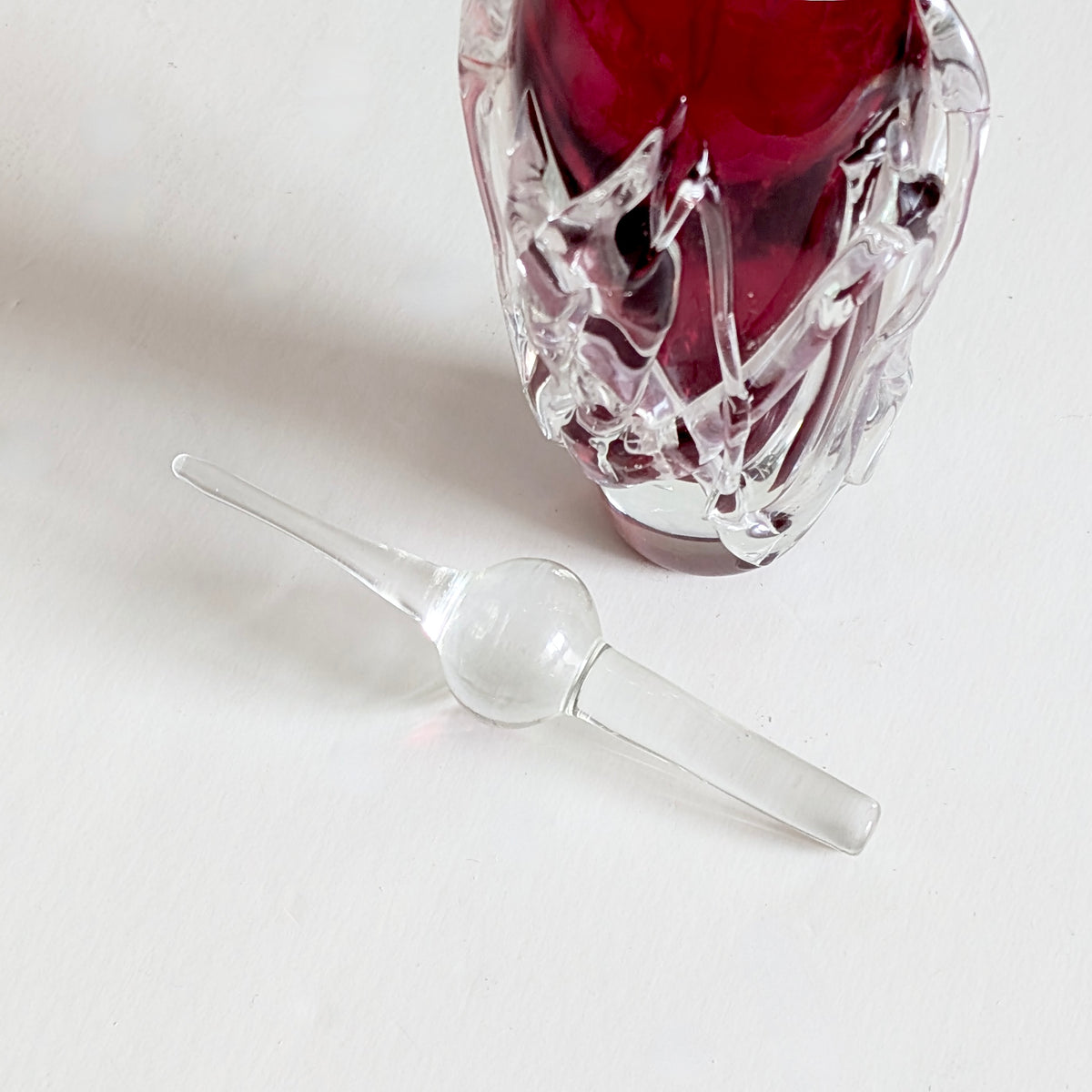 A Blown-Glass Perfume Bottle