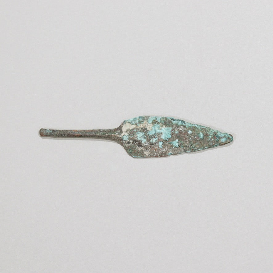 Ancient Persia Luristan Bronze Arrow Head, circa 1200 - 800 BC